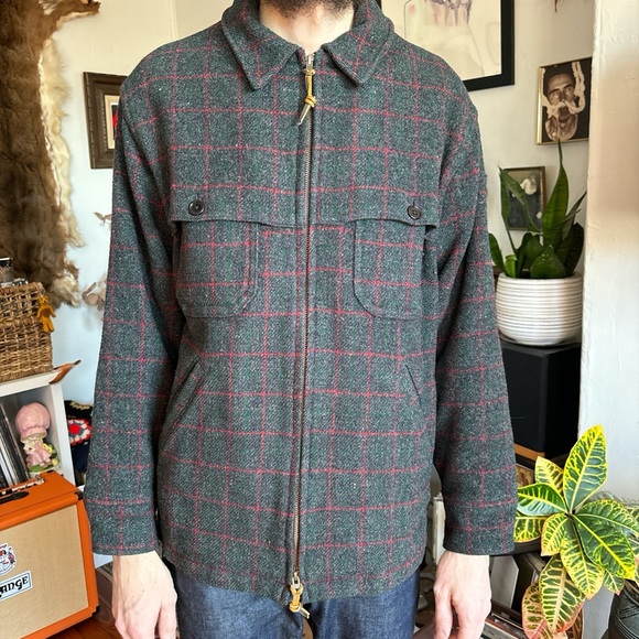 L.L. Bean Other - Vintage 70s 80s L.L. Bean Gray Wool Hunting Cape Coat ~ Size M